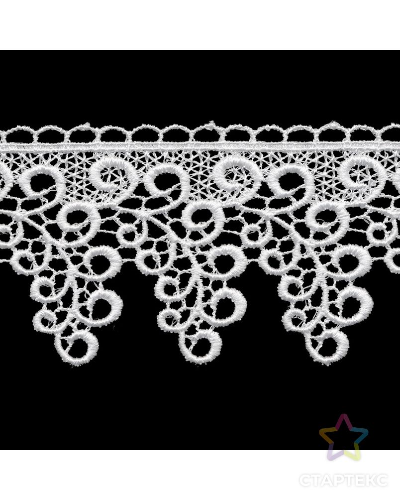 Кружево гипюр GGM-5201 ш.5,2см (8,8м) арт. ГММ-6824-3-ГММ0005513 1
