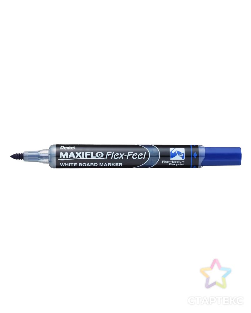 "Pentel" Маркер Maxiflo 1 - 5 мм перо круглое арт. ГММ-109210-3-ГММ073278255904 1