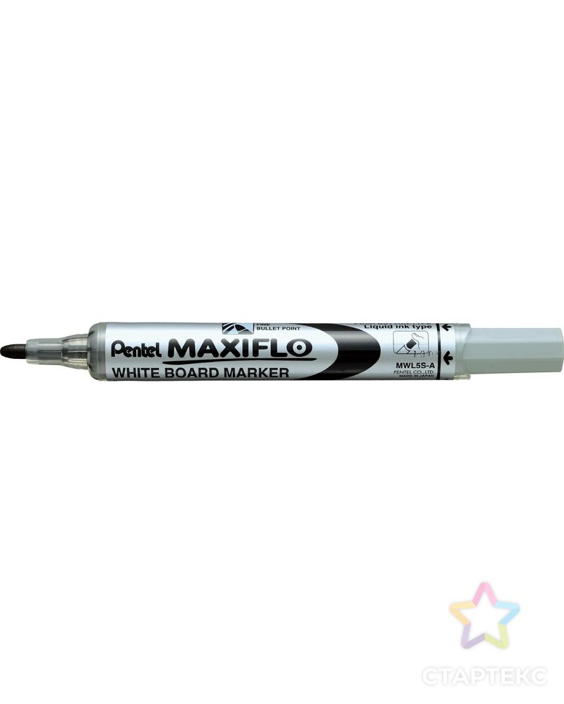 "Pentel" Маркер Maxiflo 4 мм пулеобразное арт. ГММ-109211-1-ГММ073278259104 1