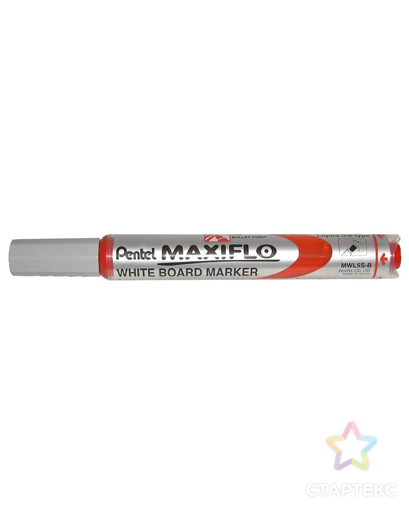 "Pentel" Маркер Maxiflo 4 мм пулеобразное арт. ГММ-109211-2-ГММ073278259764 1