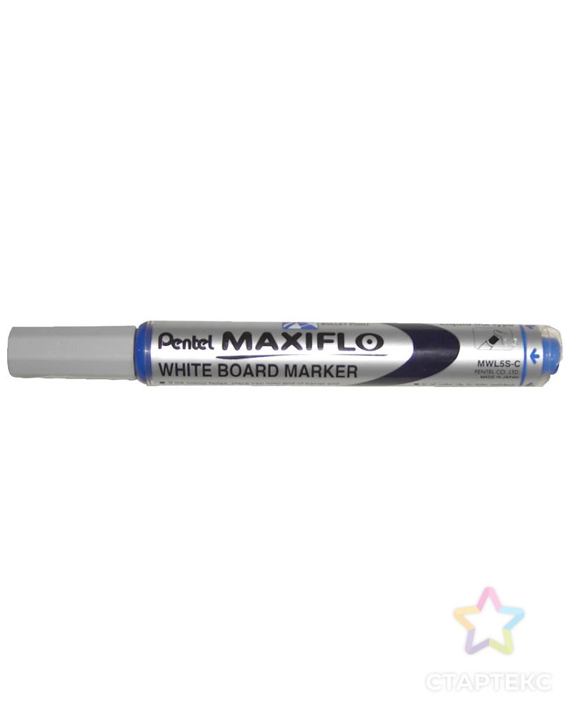 "Pentel" Маркер Maxiflo 4 мм пулеобразное арт. ГММ-109211-3-ГММ073278261214 1