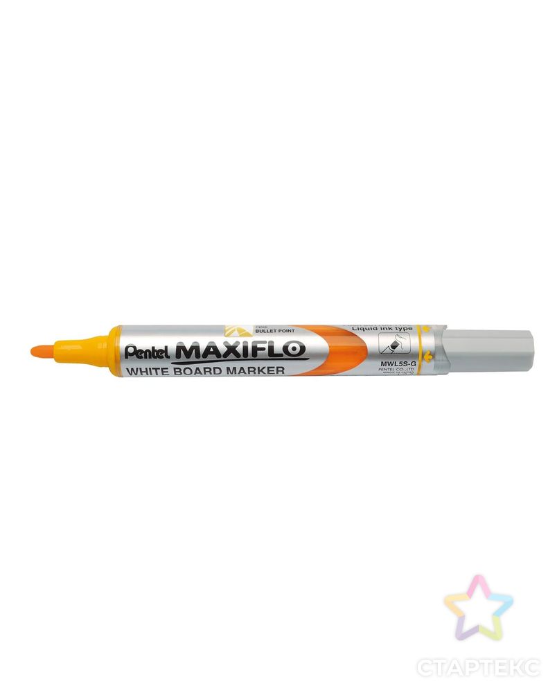 "Pentel" Маркер Maxiflo 4 мм пулеобразное арт. ГММ-109211-7-ГММ073278269154 1