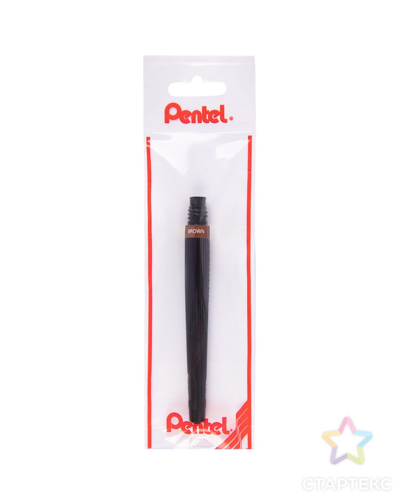 "Pentel" Сменный картридж для кисти с краской Colour Brush GFL кисть/круглое тонкое 12 шт. арт. ГММ-110204-7-ГММ086655872534 1