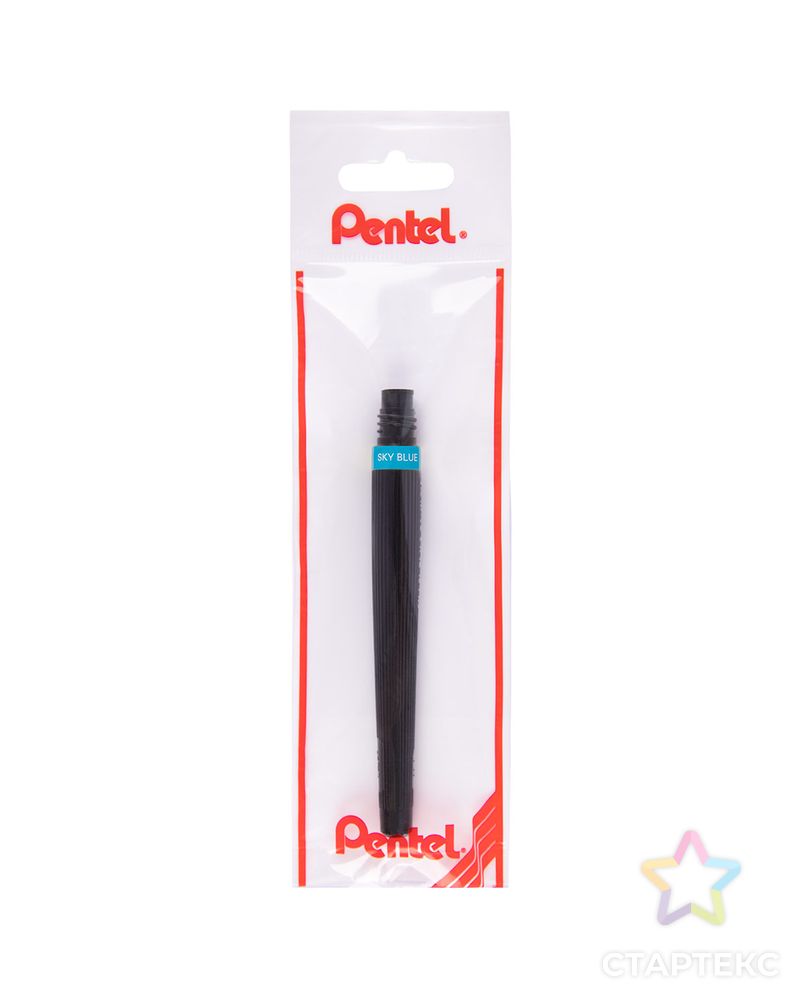 "Pentel" Сменный картридж для кисти с краской Colour Brush GFL кисть/круглое тонкое 12 шт. арт. ГММ-110204-2-ГММ086655887224 1