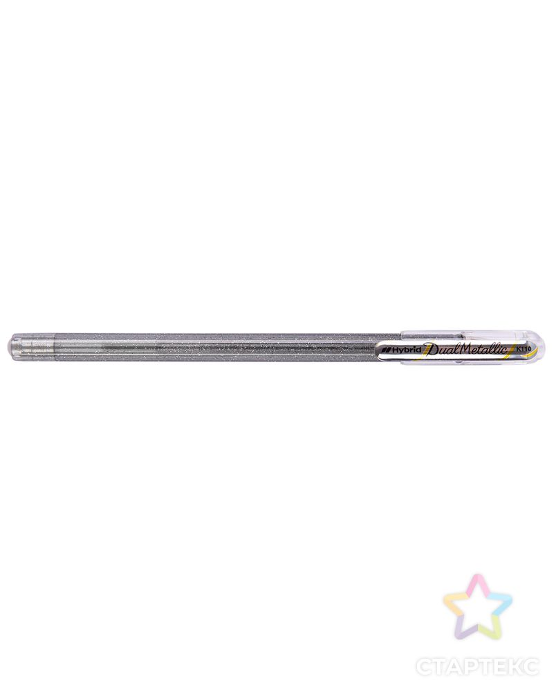 "Pentel" Гелевая ручка Hybrid Dual Metallic, 1 мм 12 шт. арт. ГММ-109882-12-ГММ086657506844 2