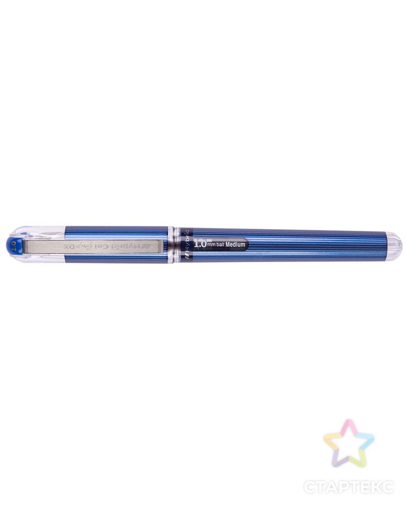 "Pentel" Гелевая ручка с металлическим наконечником Hybrid Gel Grip DX 1 мм 12 шт. арт. ГММ-110216-1-ГММ086658108504 2