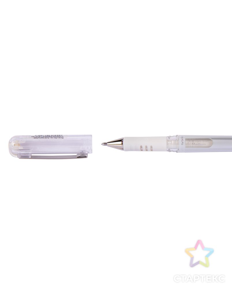 "Pentel" Гелевая ручка с металлическим наконечником Hybrid Gel Grip DX 1 мм 12 шт. арт. ГММ-110216-4-ГММ086658165594 1