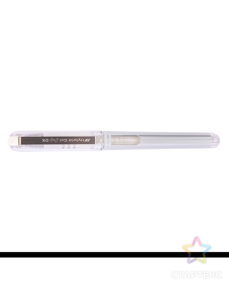 "Pentel" Гелевая ручка с металлическим наконечником Hybrid Gel Grip DX 1 мм 12 шт. арт. ГММ-110216-4-ГММ086658165594 2