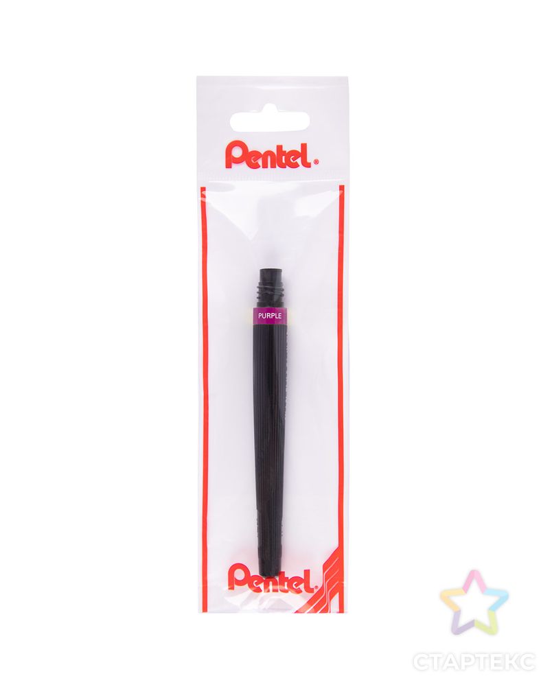 "Pentel" Сменный картридж для кисти с краской Colour Brush GFL кисть/круглое тонкое 12 шт. арт. ГММ-110204-15-ГММ088304478574 1