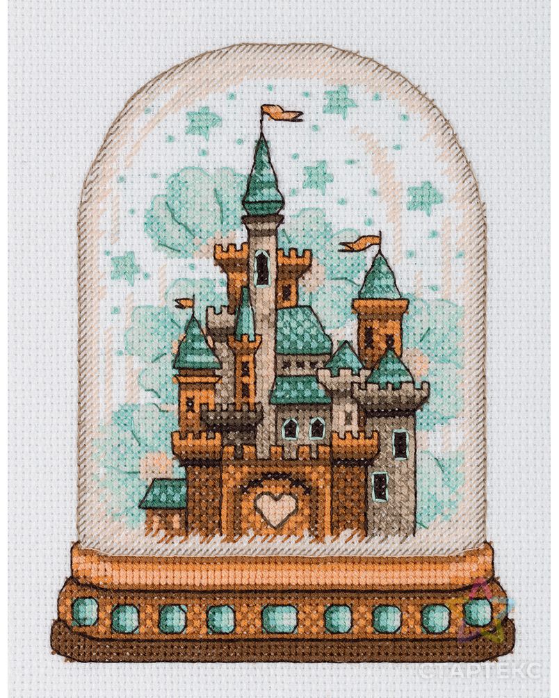 "Klart" набор для вышивания 8-536 "Волшебный замок" арт. ГММ-114574-1-ГММ098690118734 1