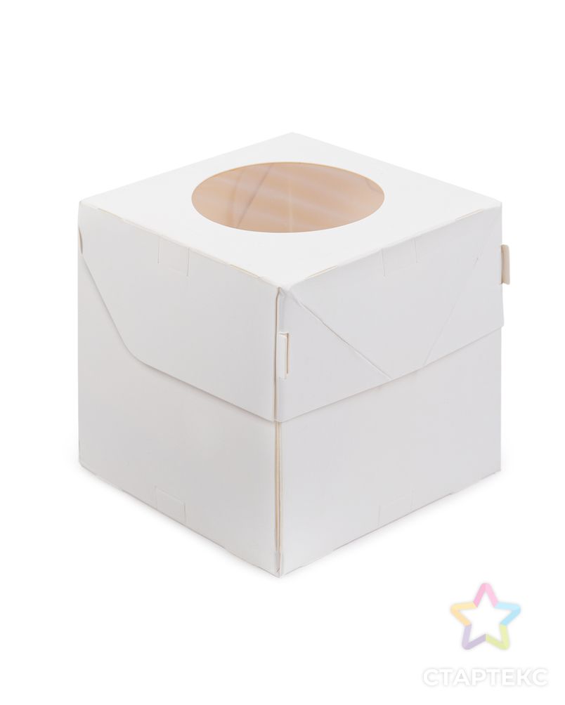 "S-CHIEF" BFC-015 Коробка для маффинов с ложементом 10 x 10 x 10 см арт. ГММ-115403-1-ГММ113041610764 1