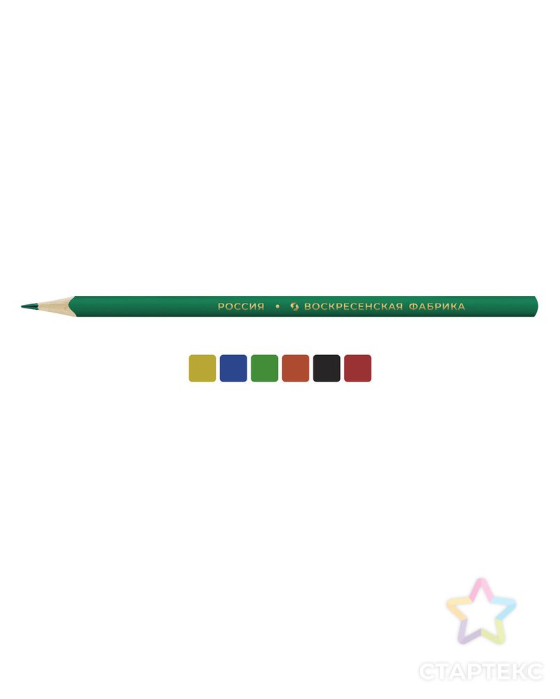 "Мои карандаши" MP-MCP-1006 Набор карандашей металлик трехгранные 8 х 6 цв. арт. ГММ-109753-1-ГММ068820839244 1