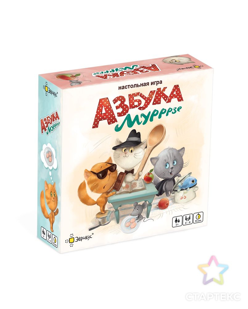 Игра настольная "Эврикус" "Азбука Мурррзе" BG-17079 арт. ГММ-109074-1-ГММ080809680524 5