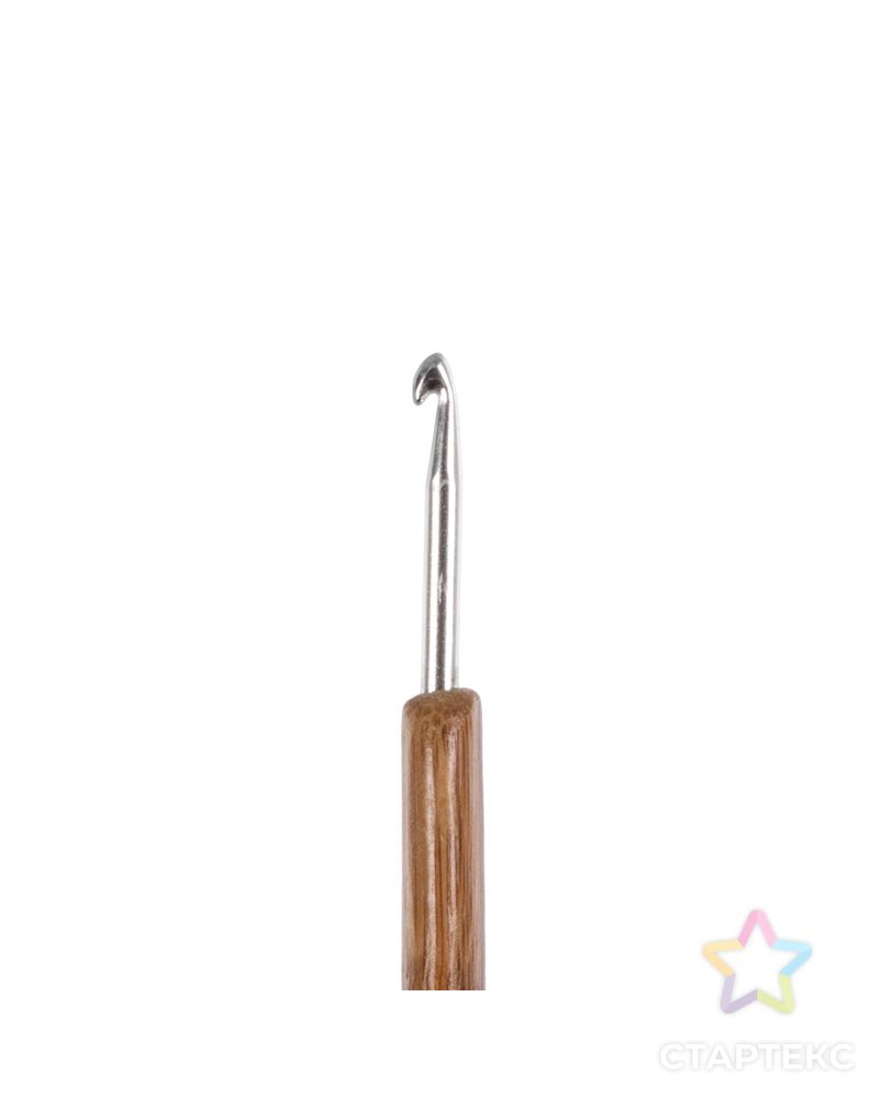 Для вязания крючок с бамбуковой ручкой RHB бамбук алюминий d 4.0 мм 13.5 см в блистере арт. ГММ-111578-1-ГММ081410763234 6