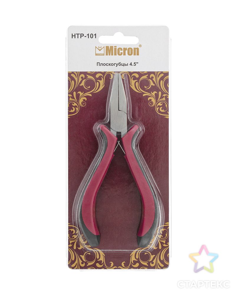 "Micron" Плоскогубцы 4.5" HTP-101 арт. ГММ-110679-1-ГММ081730312994