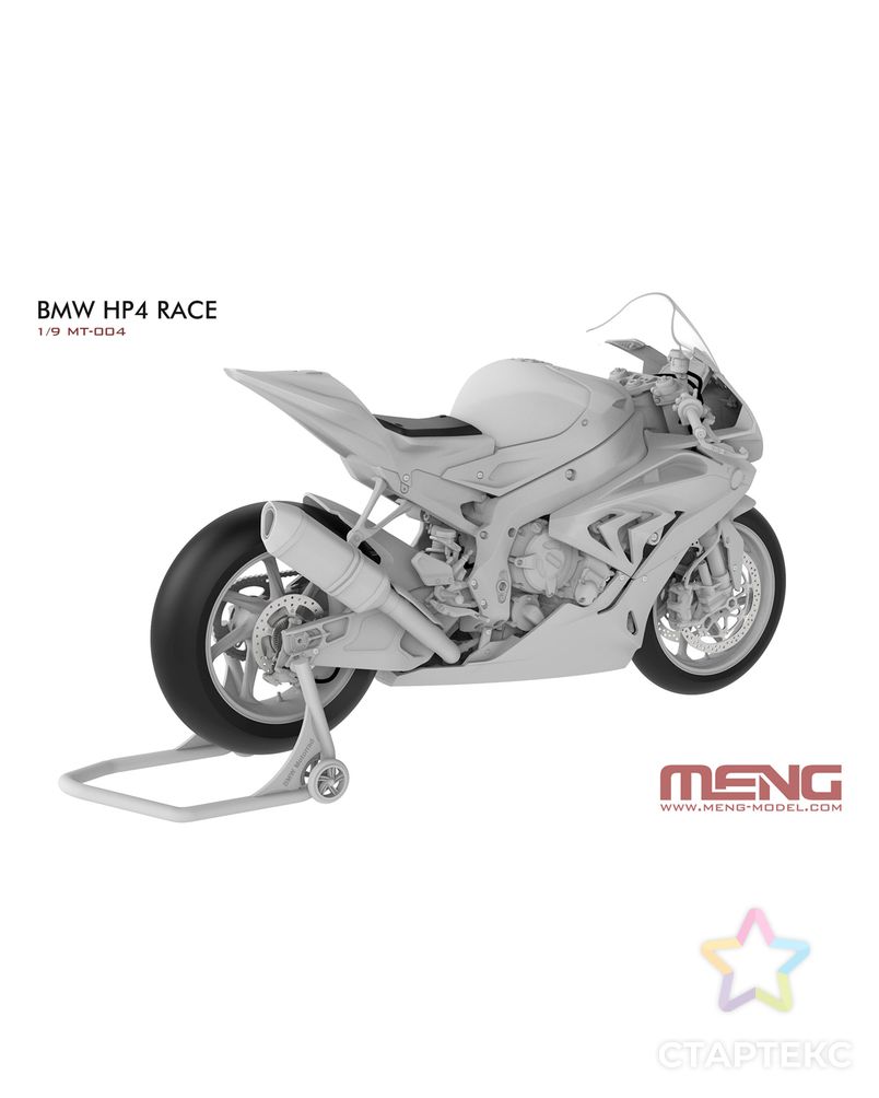 "MENG" MT-004 "мотоцикл" пластик 1/48 арт. ГММ-110306-1-ГММ085418701504