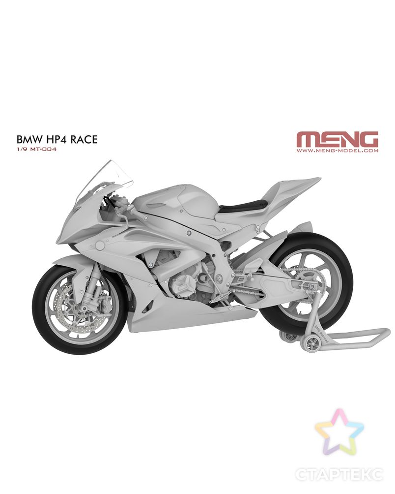 "MENG" MT-004 "мотоцикл" пластик 1/48 арт. ГММ-110306-1-ГММ085418701504 3