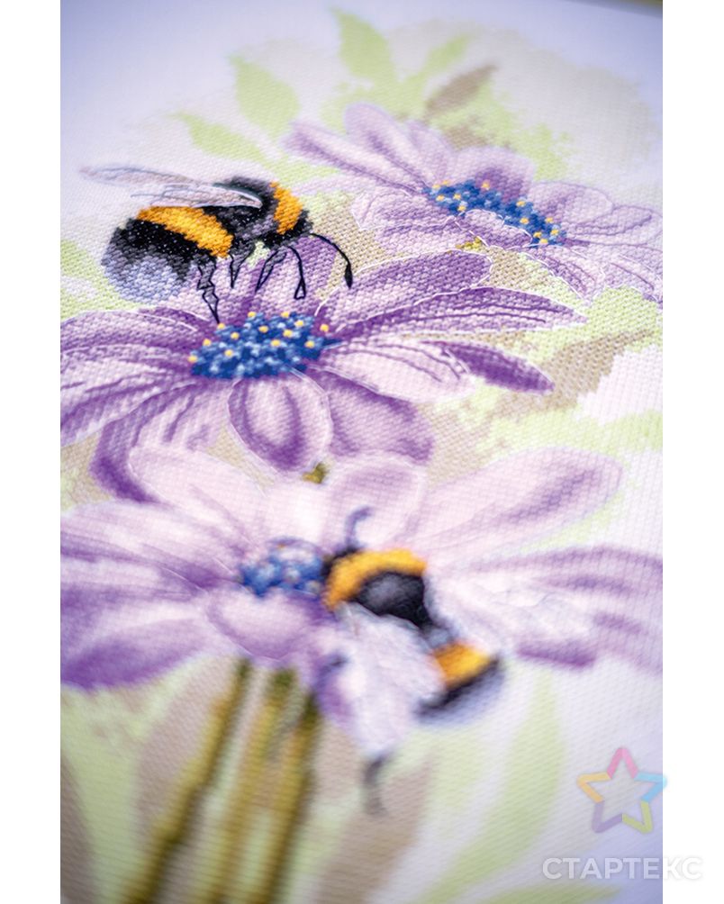 Набор для вышивания "LANARTE" PN-0190652 "Танцующие пчёлы" арт. ГММ-112110-1-ГММ088502020824 1