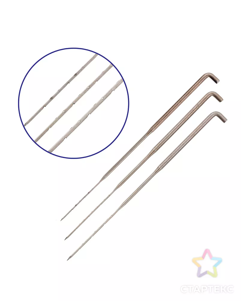 FNR-080 Иглы для валяния (фелтинга) в пакете 6 шт арт. ГММ-111729-1-ГММ095964690434 - рис. 2