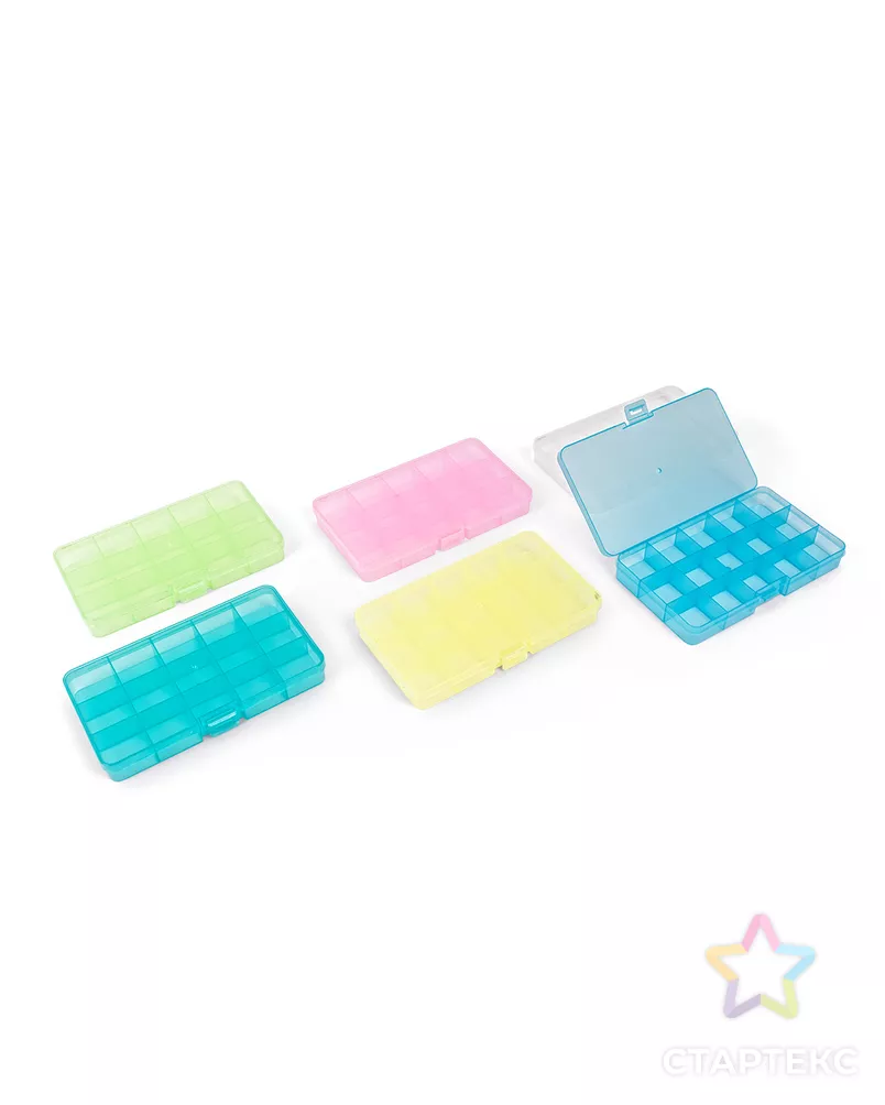 Коробка пластик для шв. принадл. пластик OM-042 арт. ГММ-404-1-ГММ0005183 - рис. 2