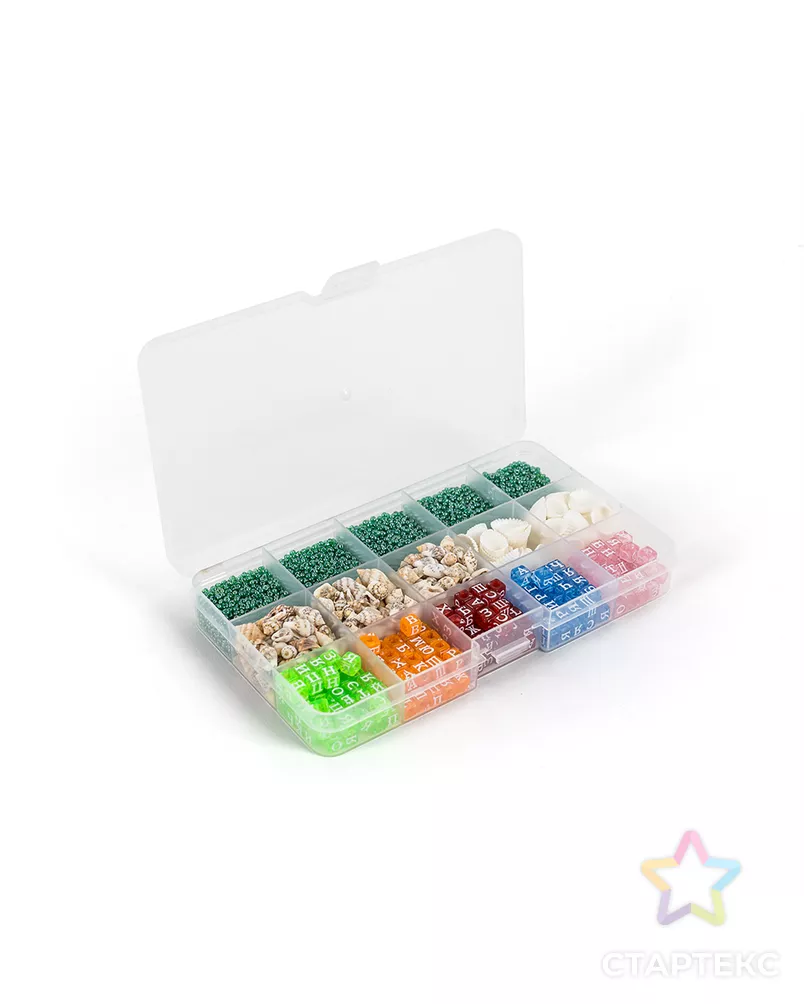 Коробка пластик для шв. принадл. пластик OM-042 арт. ГММ-404-1-ГММ0005183 - рис. 3