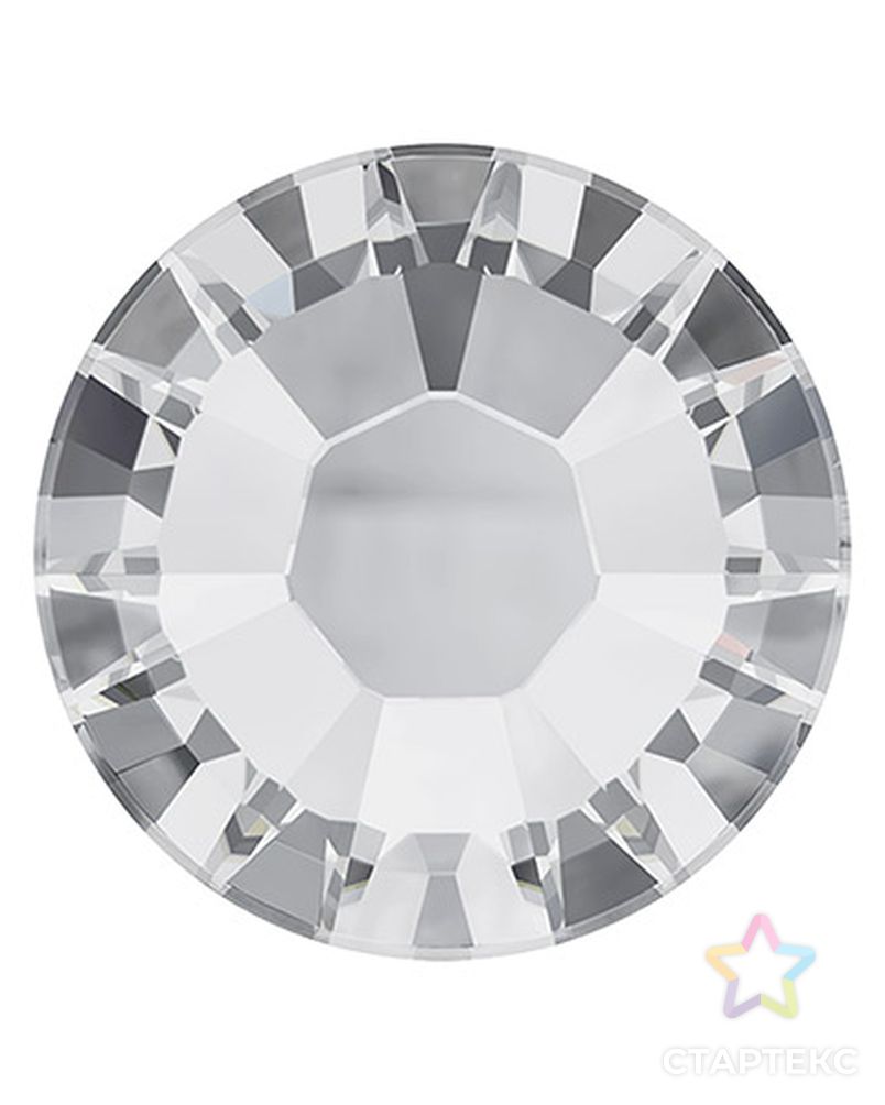 Стразы клеевые "Swarovski" 2038 SS08 Crystal 2.4 мм кристалл 144 шт в пакете арт. ГММ-757-1-ГММ0070019 3