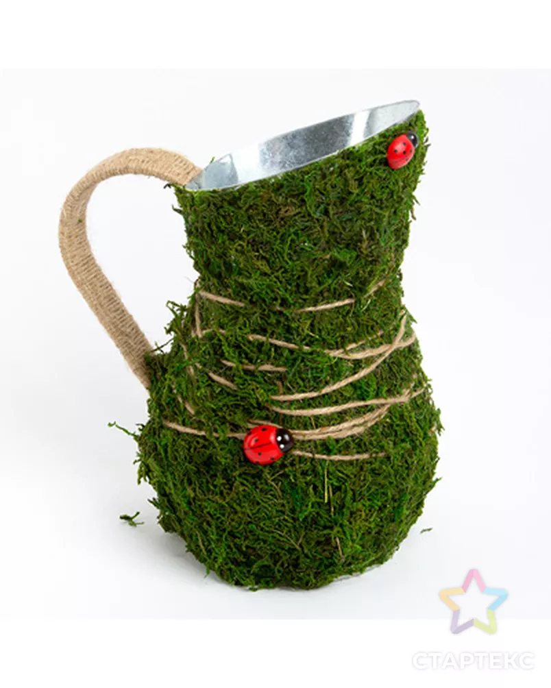 Заготовки для декорирования "Love2art" MG-014 "кувшин" металл 8x21 см арт. ГММ-1995-1-ГММ0003830 - рис. 2