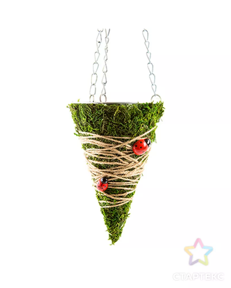 Заготовки для декорирования "Love2art" MG-017 "кашпо" металл 9x16 см арт. ГММ-1997-1-ГММ0060767 - рис. 2