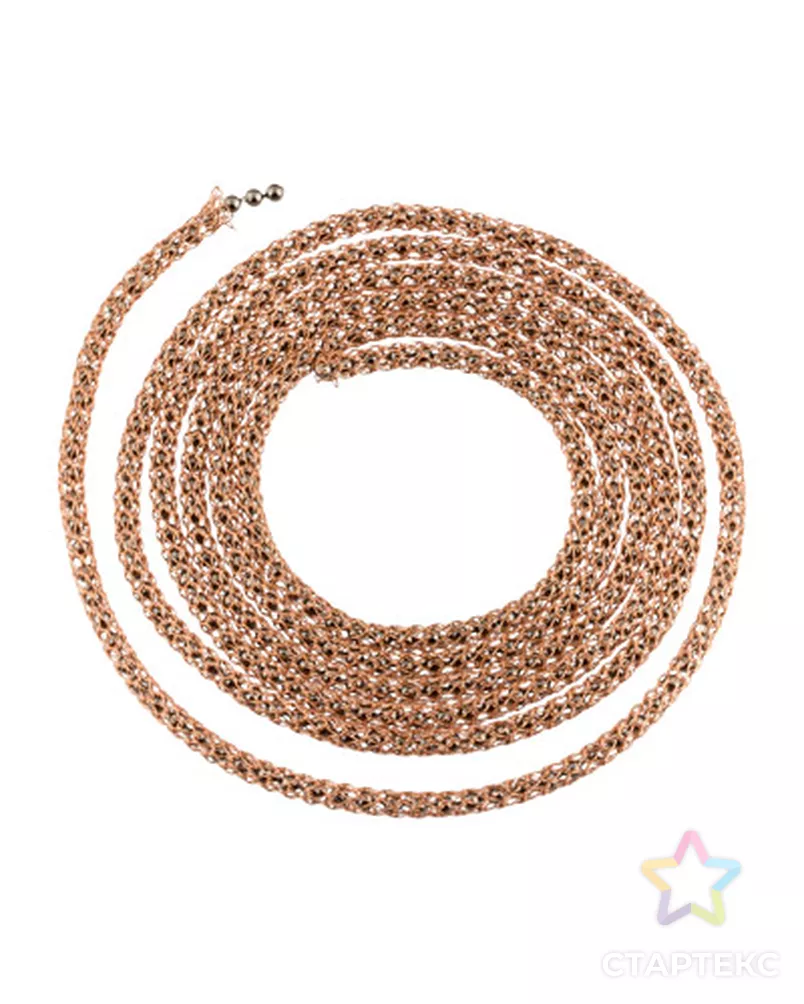 Цепочка вязаная декоративная "FAYCRAFT" SCJ 3мм 1м арт. ГММ-2397-4-ГММ0062424 - рис. 3