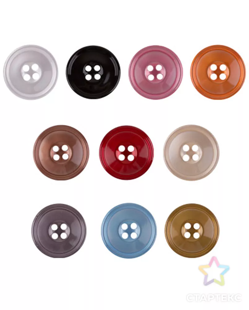 Пуговицы 24L LQ 0013 арт. ГММ-3969-2-ГММ0042131 - рис. 2