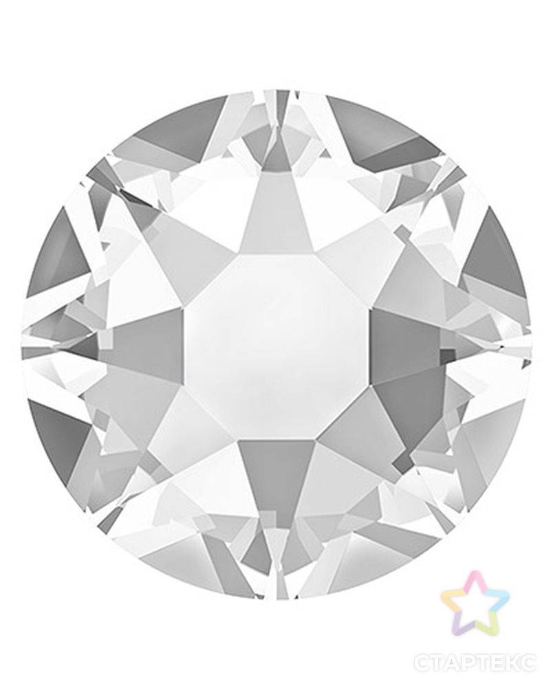 Стразы клеевые "Swarovski" 2078 SS16 Crystal 3.9 мм кристалл 144 шт в пакете арт. ГММ-4127-1-ГММ0036983