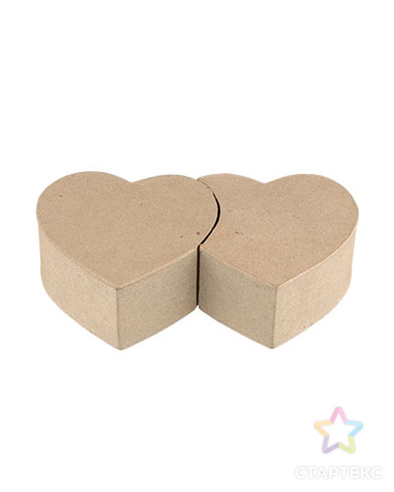 Заготовки для декорирования "Love2art" PAM-058 "коробочка-сердца" папье-маше 20x11.5x5 см арт. ГММ-4290-1-ГММ0043705