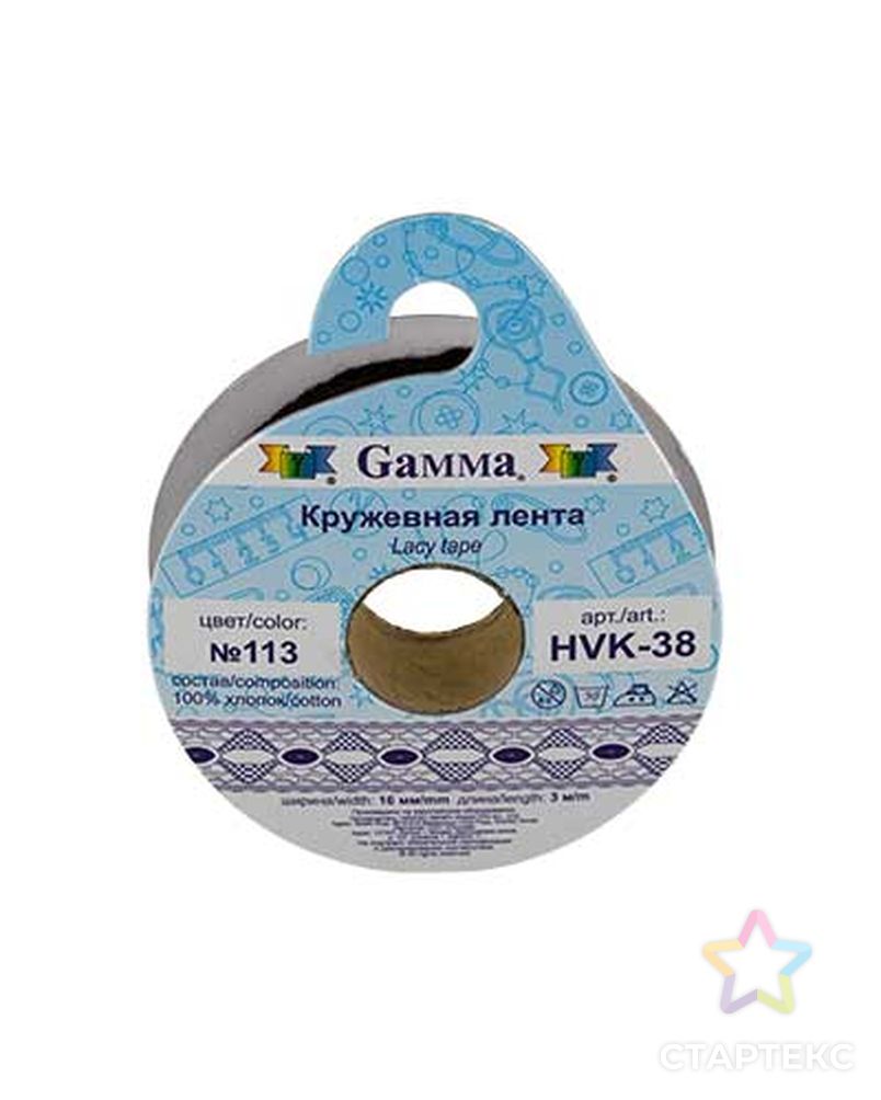 Кружево HVK-38 ш.1,6см (5х3м) арт. ГММ-5271-5-ГММ0055527 2