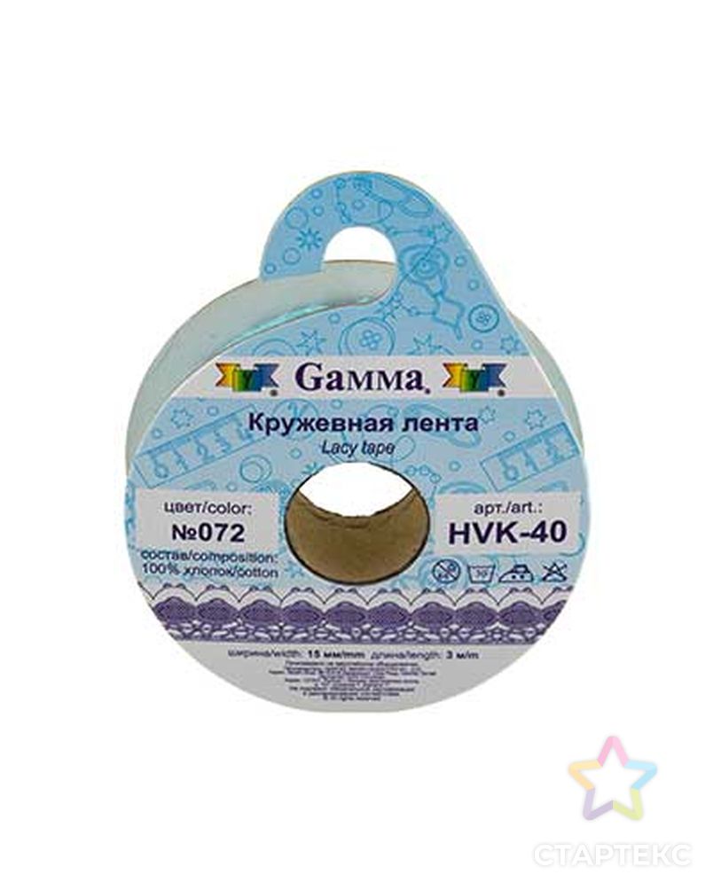 Кружево HVK-40 ш.1,5см (5х3м) арт. ГММ-5275-3-ГММ0041410 3