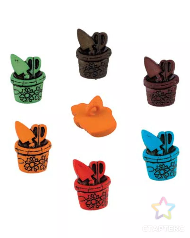 Пуговицы 34L AY 9991 36 шт арт. ГММ-5379-5-ГММ0031678 - рис. 2