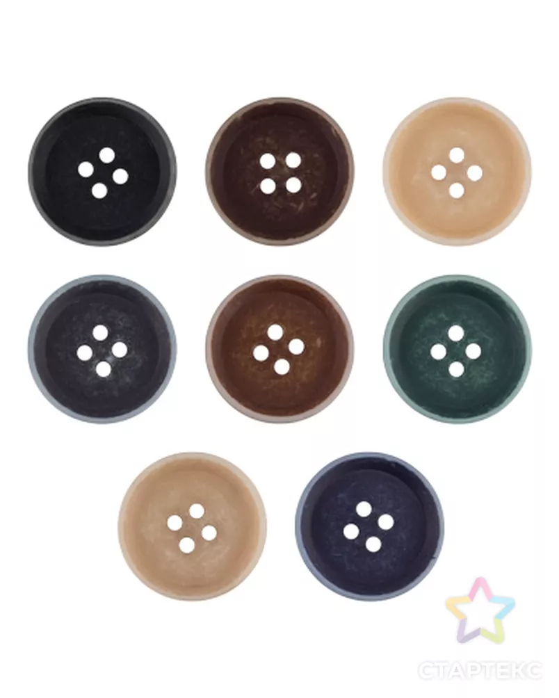 Пуговицы 24L RIO 0004 арт. ГММ-5487-5-ГММ0035315 - рис. 2