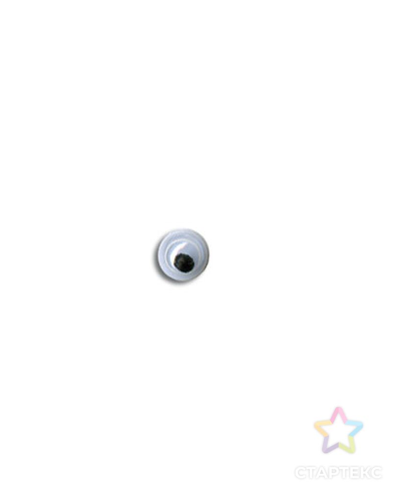Глаза круглые с бегающими зрачками д.3 мм "HobbyBe" MER-3 арт. ГММ-5677-1-ГММ0065823