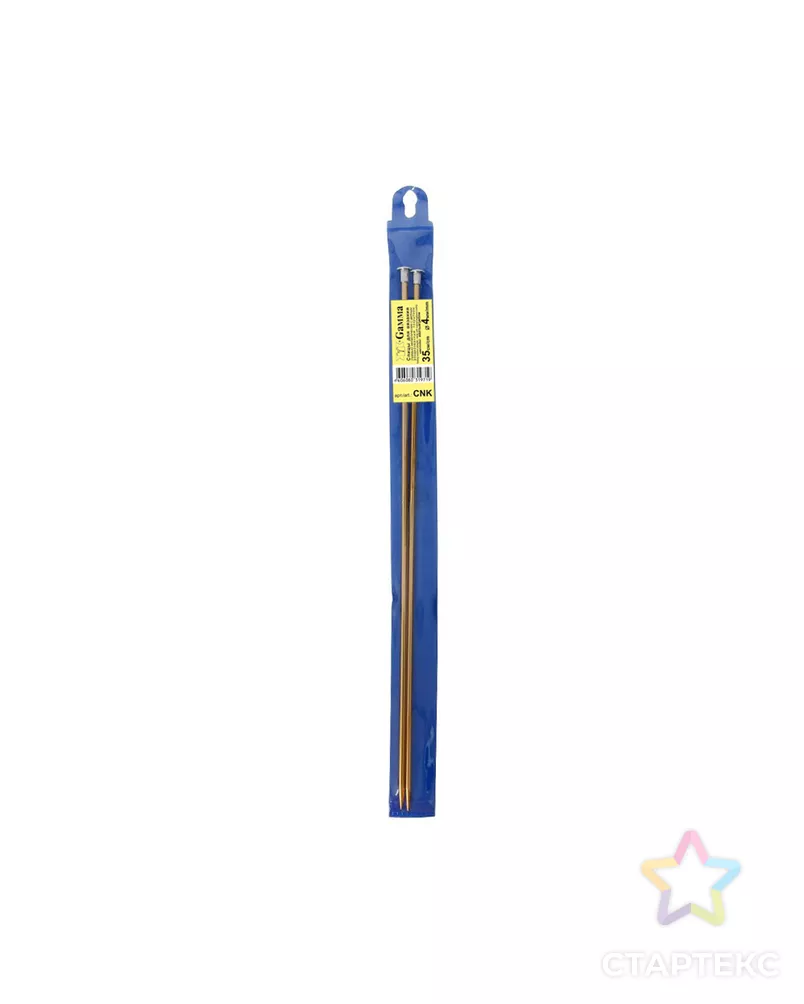 Спицы прямые цветные CNK металл d 4.0 мм 35 см арт. ГММ-6417-4-ГММ0065008 - рис. 3