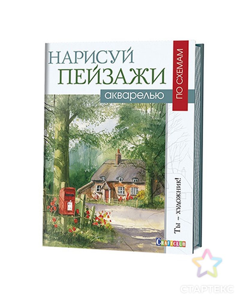 Заказать Книга КР "Нарисуй пейзажи акварелью по схемам" арт. ГММ-6737-1-ГММ0024276 в Новосибирске