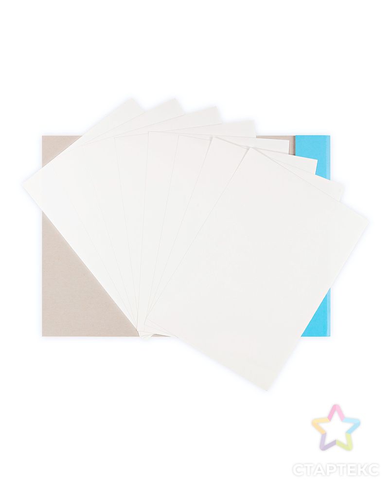 "KANZY" Набор белого картона KNY 030501 А4 21 х 29.7 см 8 л. 1 цв. арт. ГММ-10880-1-ГММ0029397