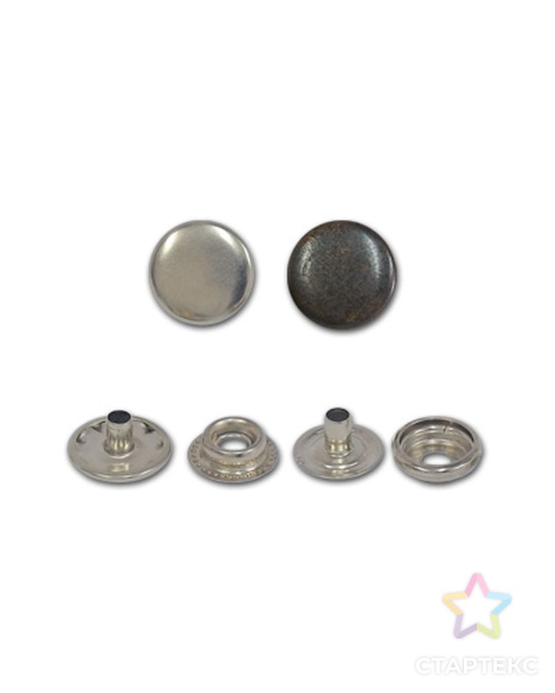 Кнопки Micron PKM д.1,5см (металл) арт. ГММ-11807-2-ГММ0010522 2