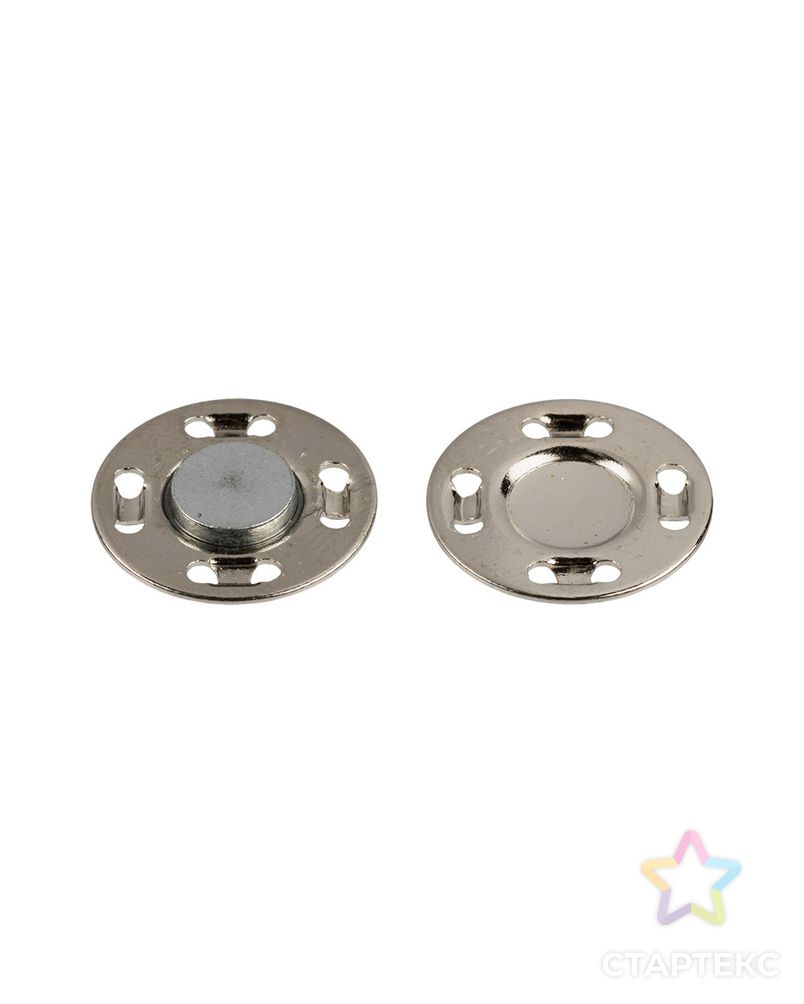 Кнопки KL-G магнитные д.1,8см (металл) арт. ГММ-14402-2-ГММ063577986354