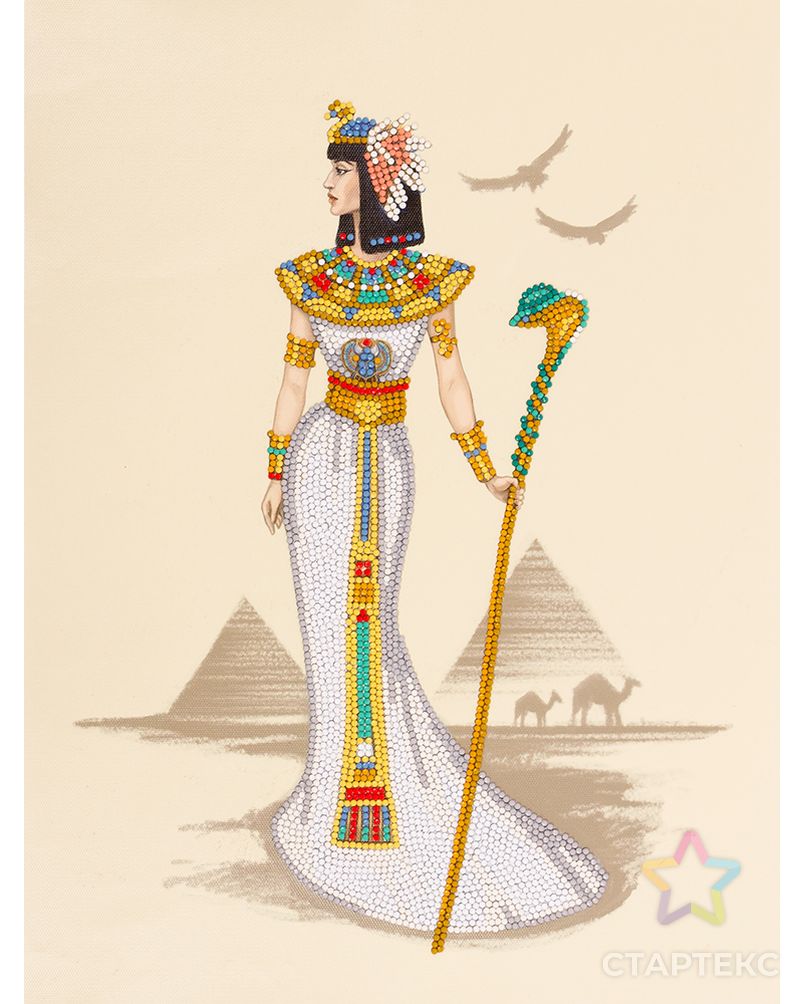 Кристальная мозаика (алмазная вышивка) "ФРЕЯ" ALVR-219 "Египтянка" арт. ГММ-104668-1-ГММ068688072184 1