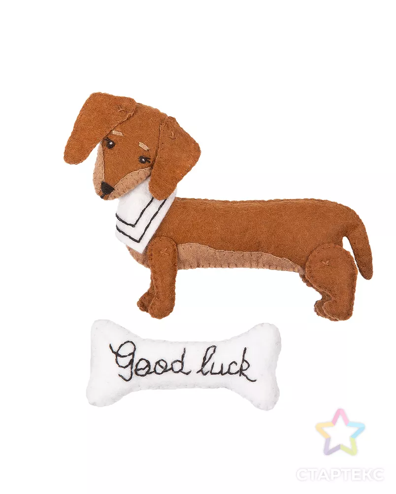 Набор для изготовления игрушек "Miadolla" TF-0308 Дружелюбная такса арт. ГММ-16030-1-ГММ070316445584 - рис. 2