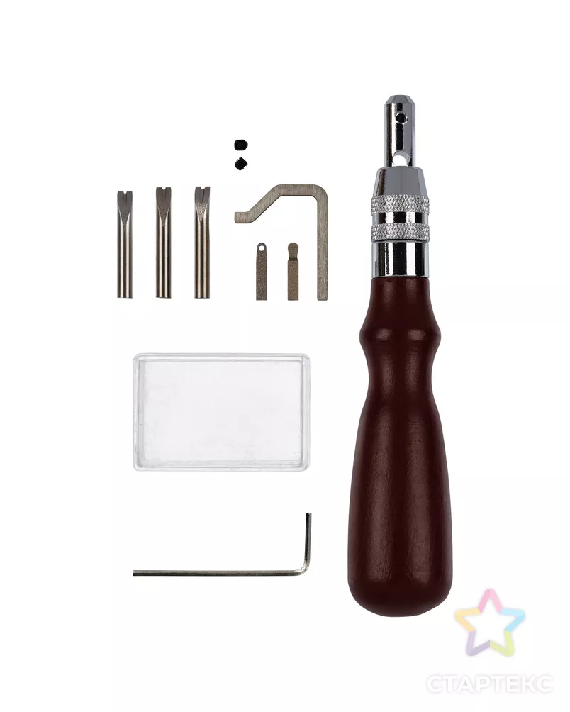 "Промысел" Многофункциональный грувер для кожи LT-003 13 x 3.5 см 13 см 3.5 см арт. ГММ-100752-1-ГММ070818264994 - рис. 2