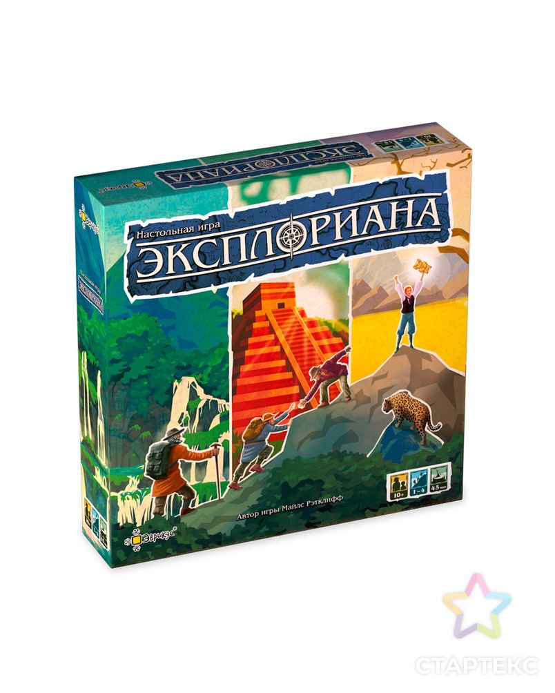 Игра настольная "Эврикус" "Эксплориана" BG-12050 арт. ГММ-106622-1-ГММ072868582534 2