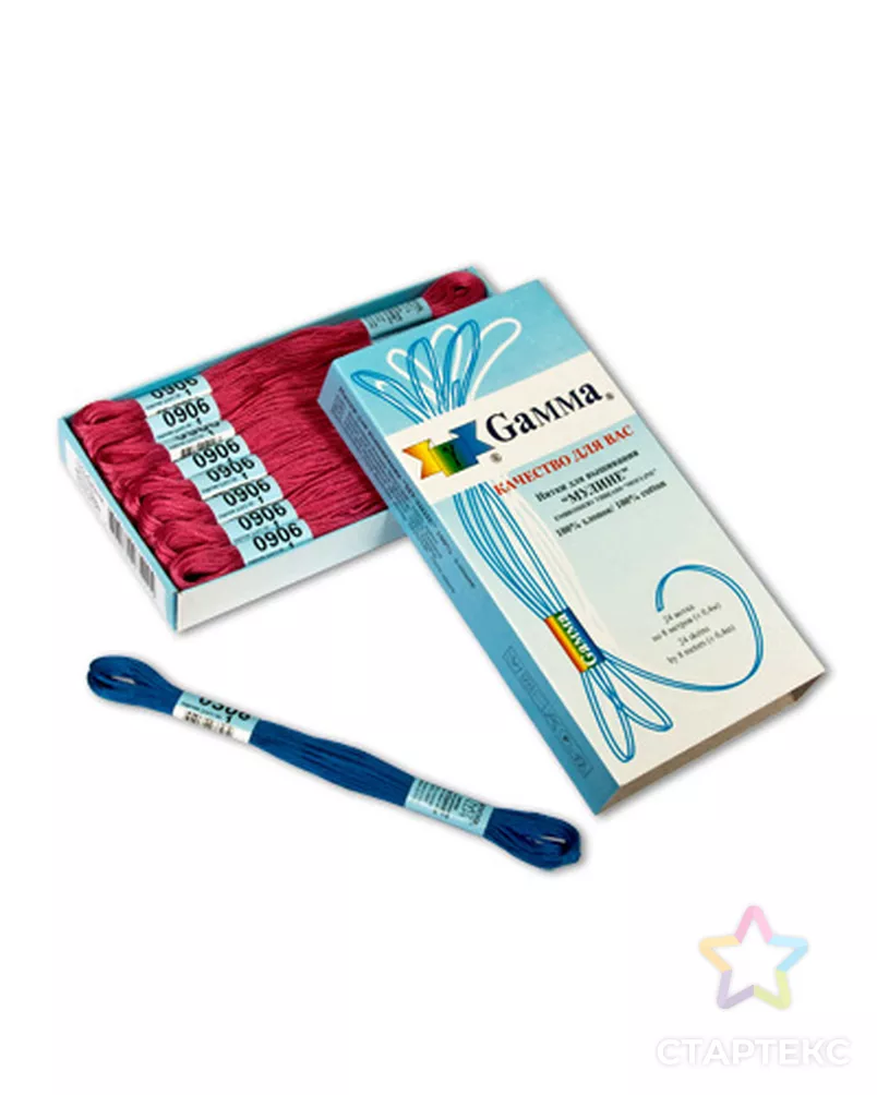 Нитки для вышивания мулине ( 3071-3172 ) 100% хлопок 24x8м арт. ГММ-13954-99-ГММ0022958 - рис. 3