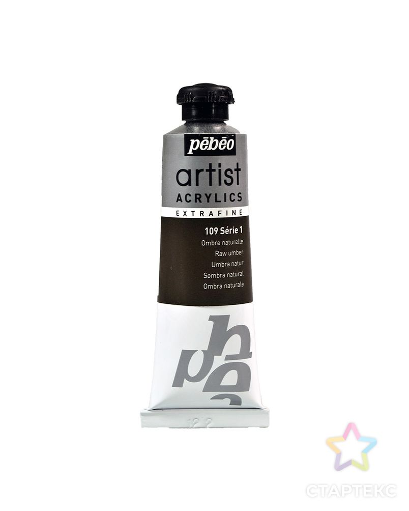 Краски акриловые "PEBEO" Artist Acrylics extra fine №1 37мл арт. ГММ-41-9-ГММ0042735 1