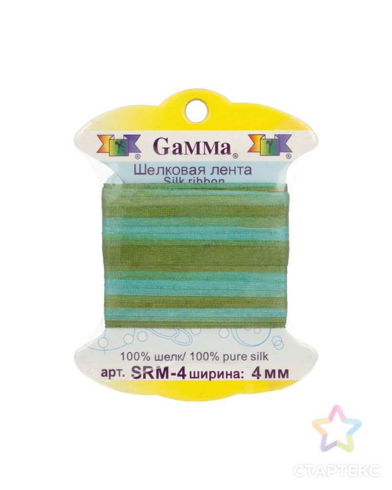 Тесьма декоративная шелковая SRM-4 ш.0,4см арт. ГММ-225-17-ГММ0079727 1