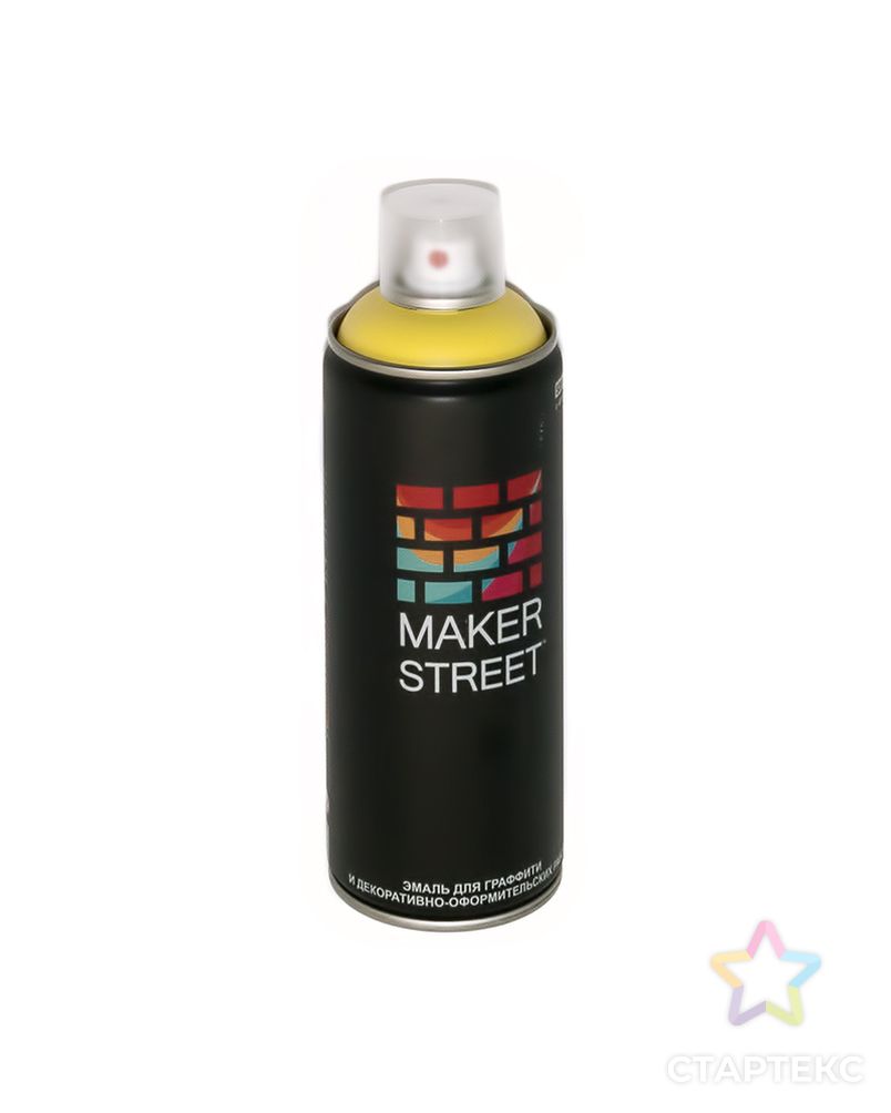 "MAKERSTREET" Эмаль для граффити и декоративно-оформительских работ MS400 400 мл арт. ГММ-3750-1-ГММ0071762 1